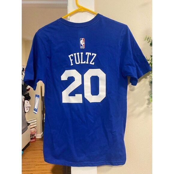 phila #20 Fultz NBA T Shirt- Large- Blue New With Tags - Picture 2 of 3
